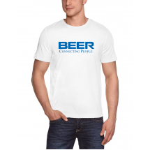 Marškinėliai Beer - connecting people